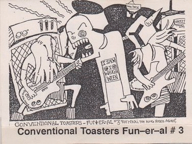 Conventional Toasters : Fun-er-al # 3 Rot'n'Roll: The King Rises Again